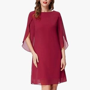 ⭐️GRACE KARIN loose chiffon elegant cocktail dress⭐️